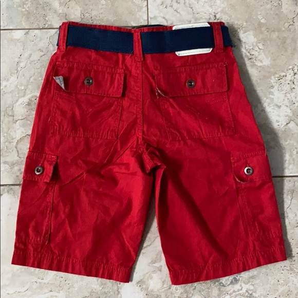 Boys size 10 red Levi’s Westwood Cargo Shorts - Picture 2 of 2